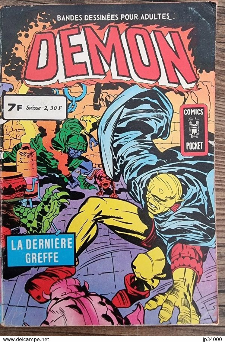 DEMON N°5 + N°6 La Dernière Greffe + Esprit De La Nuit (1977/8) Comics Pocket. - Demon