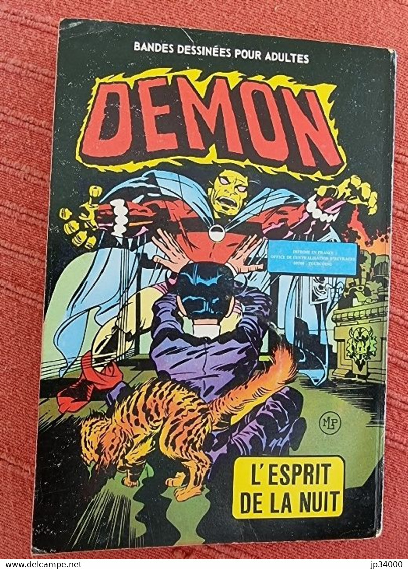 DEMON N°5 + N°6 La Dernière Greffe + Esprit De La Nuit (1977/8) Comics Pocket. - Demon