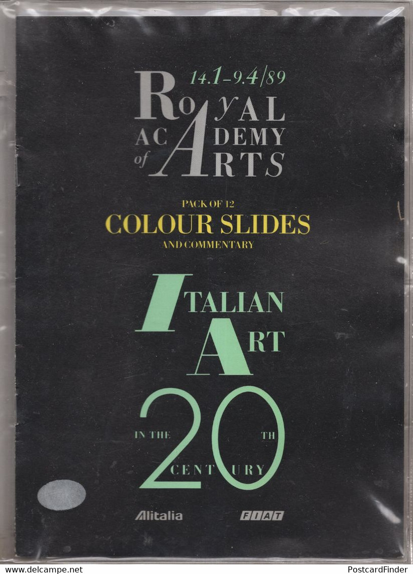 Royal Academy Of Art Italian Painting 12 Old Rare Colour Slides - Bobines De Films: 35mm - 16mm - 9,5+8+S8mm