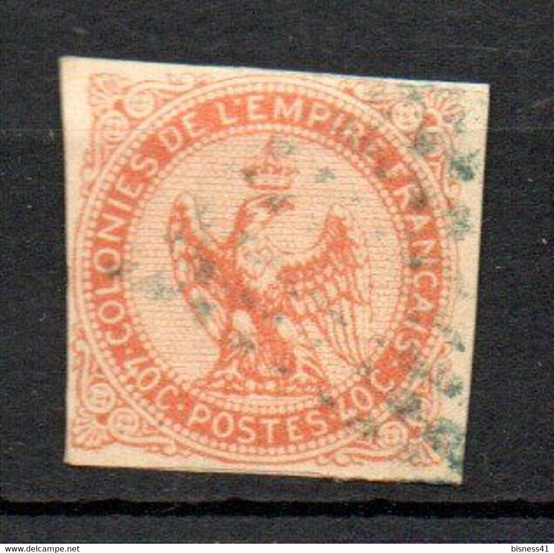 Col30 Colonie Aigne Impérial N° 5 Oblitéré Used Cote 17,00€ - Eagle And Crown