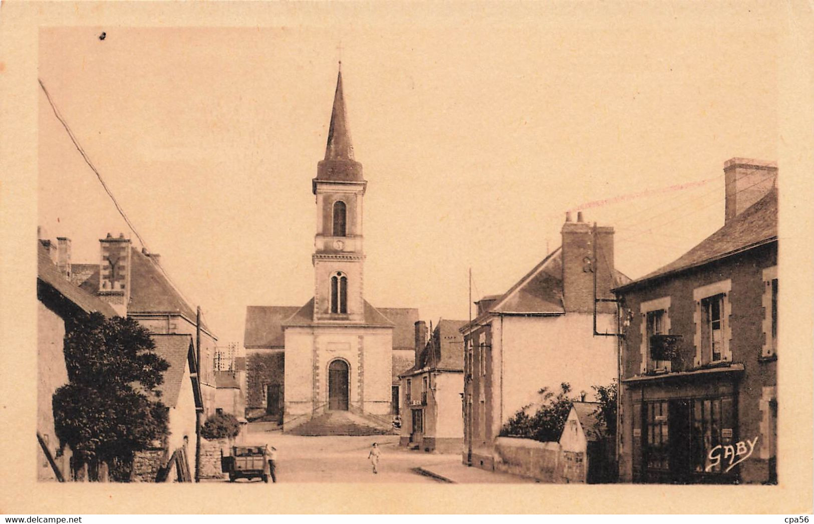 DERVAL - Rue De Rennes Et L'Église - N°7 Artaud - VENTE DIRECTE X - Derval