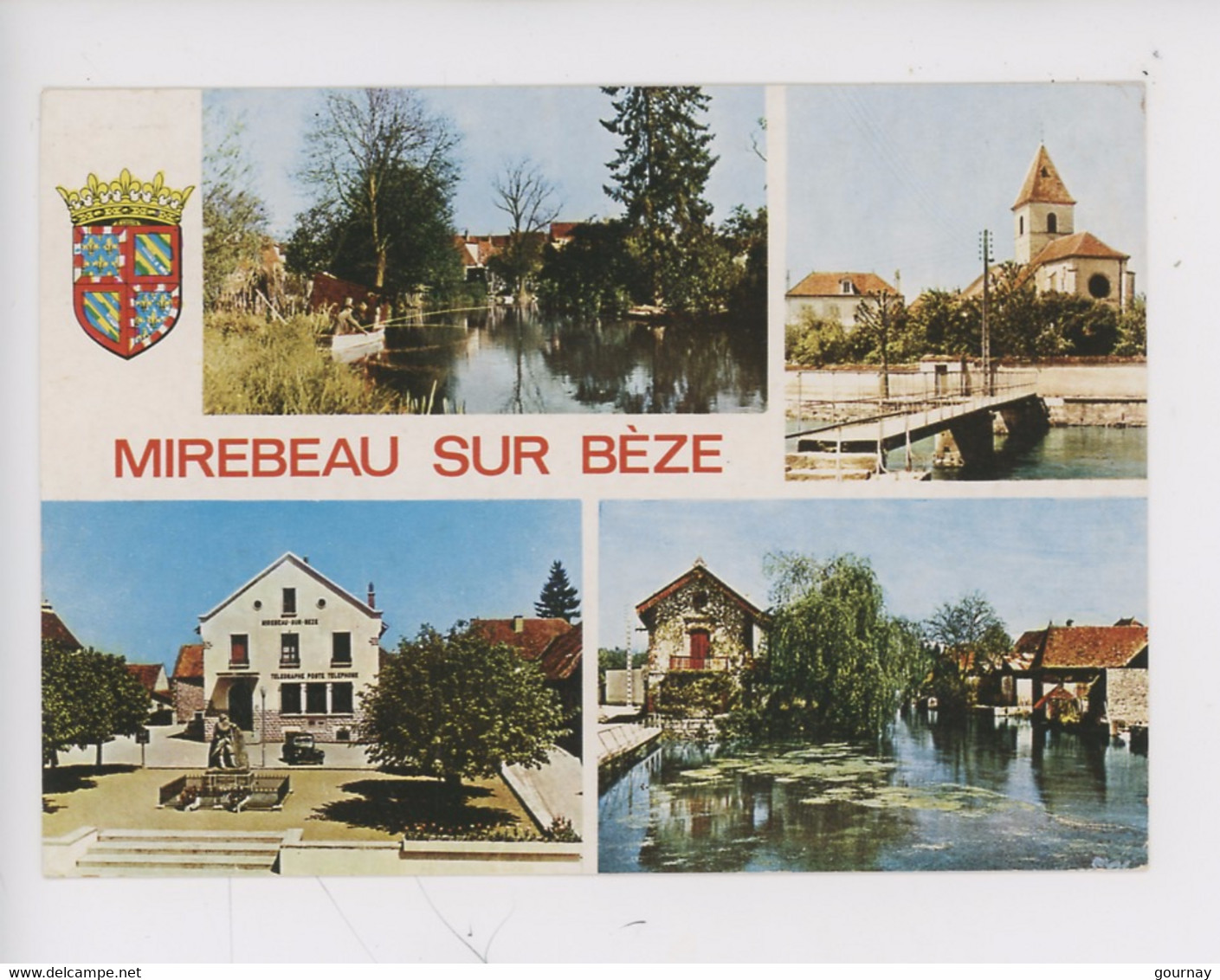 Mirebeau Sur Beze - Multivues - Blason R. Louis - Mirebeau