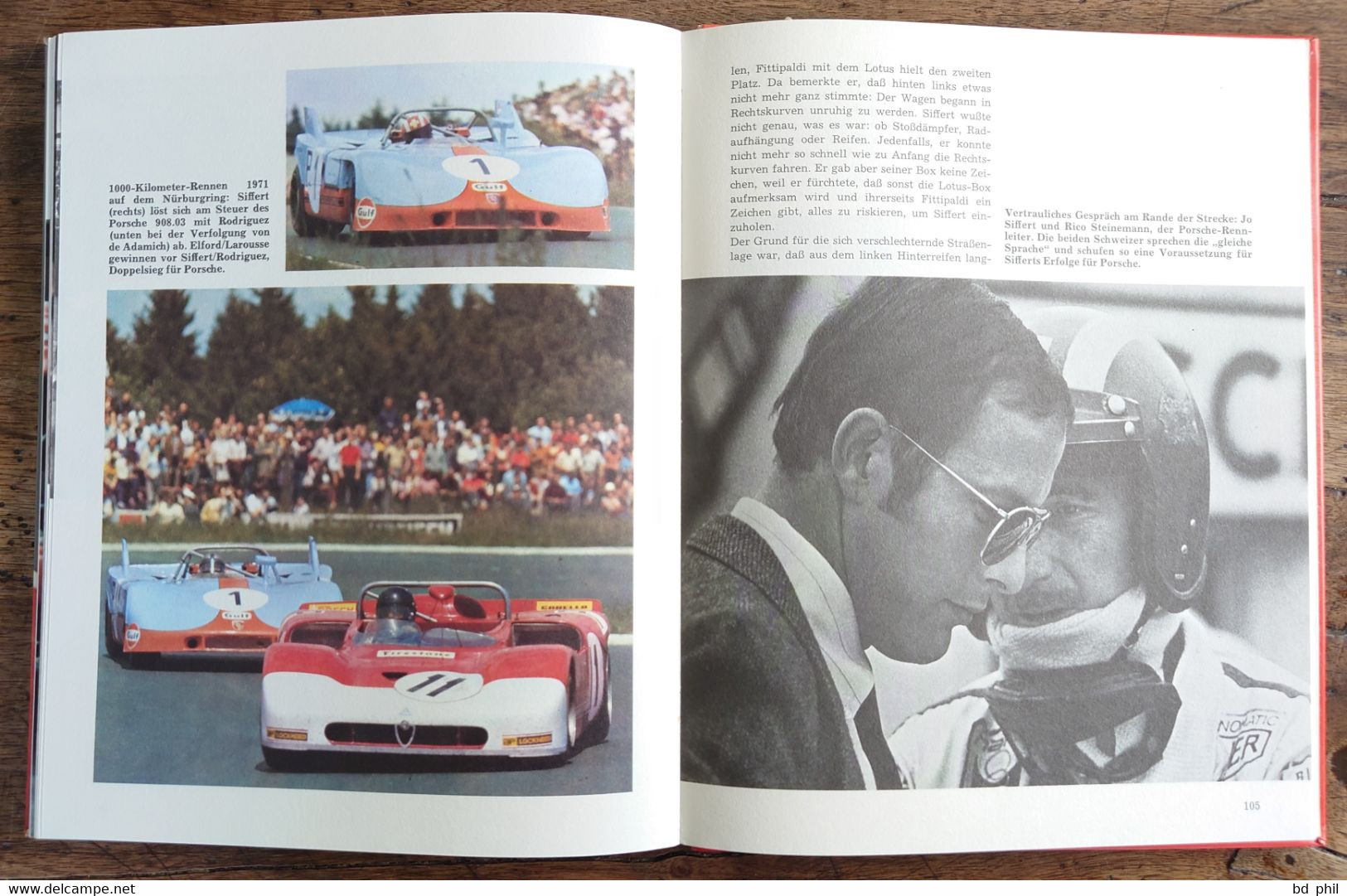 RARE LIVRE JO SIFFERT PAR RICHARD VON FRANKENBERG EN LANGUE ALLEMANDE - TRES BEL ETAT - Automobile - F1