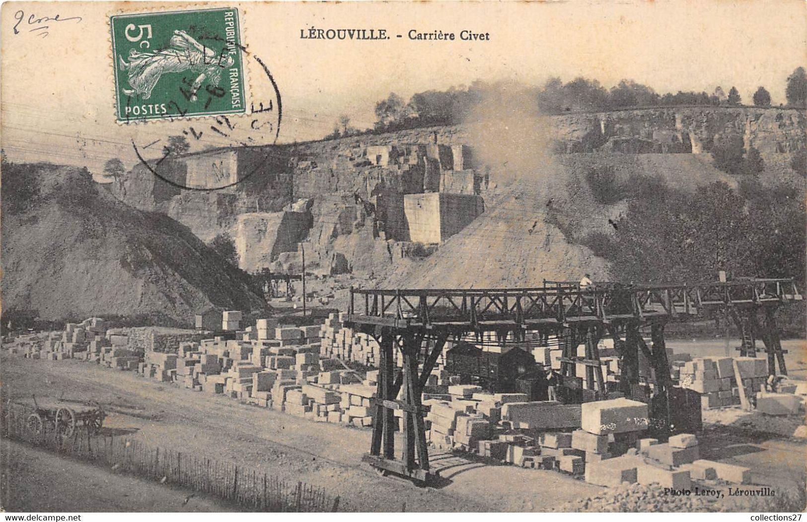 55-LEROUVILLE- CARRIERE CIVET - Lerouville