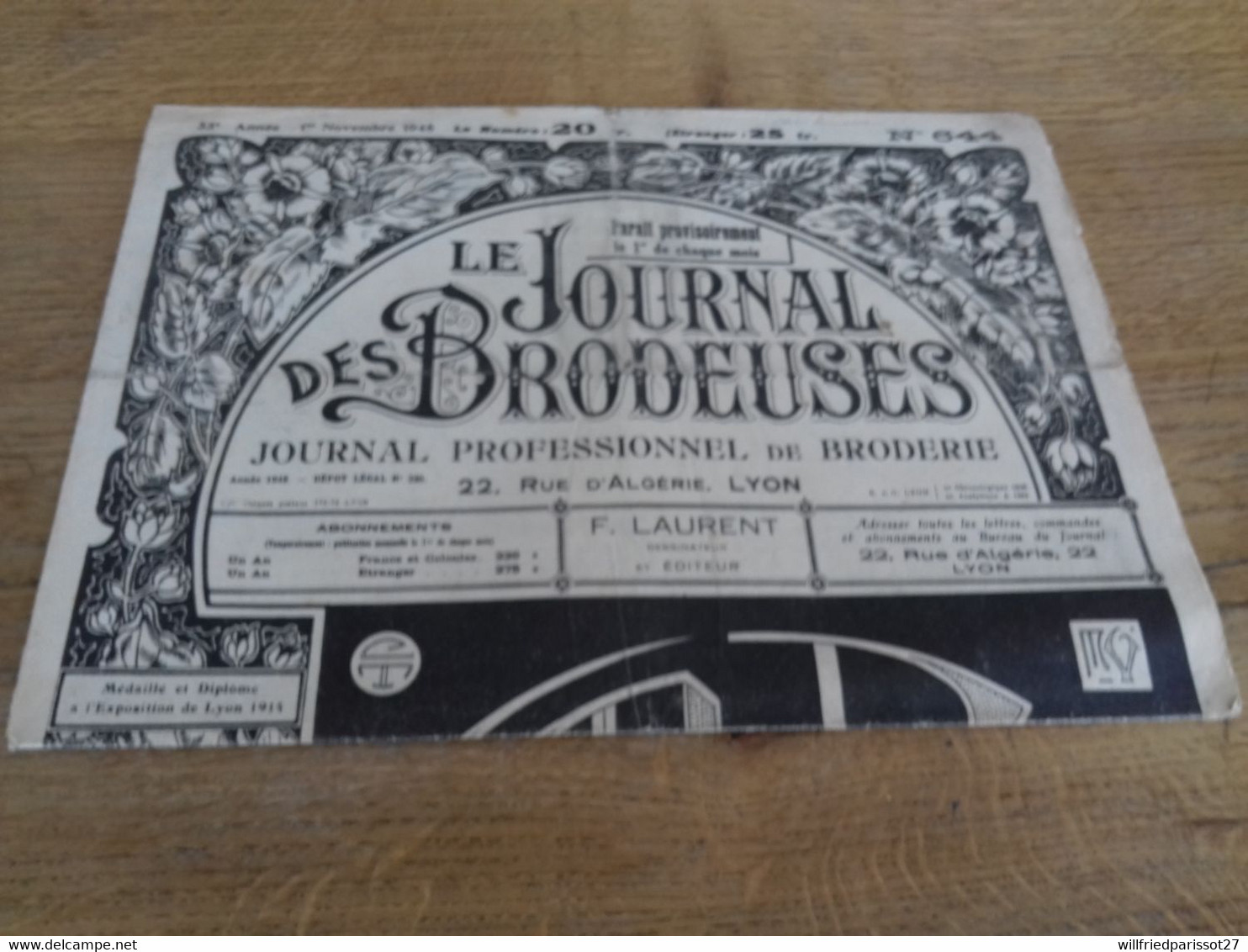 28/ LE JOURNAL DES BRODEUSES N° 700 1953 - Fashion