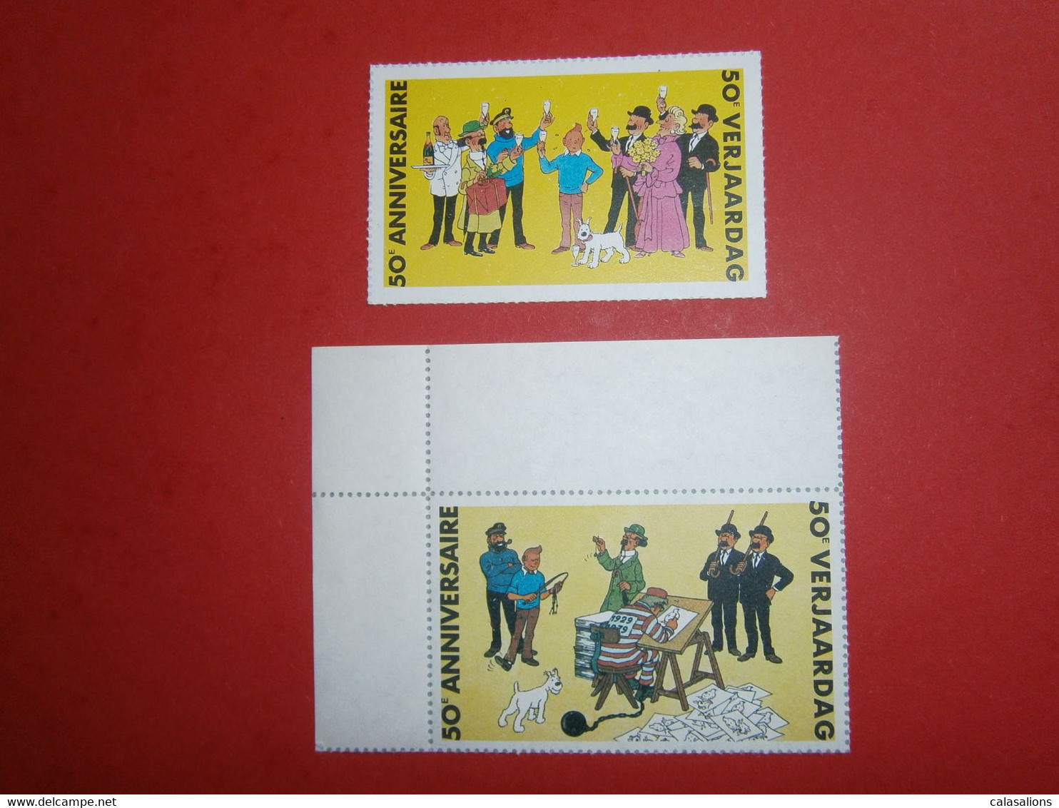 TIMBRES TINTIN - Philabédés (comics)