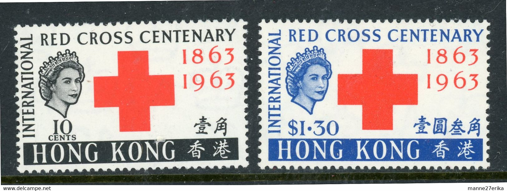 Hong Kong MH 1963 Red Cross Centenary - Neufs