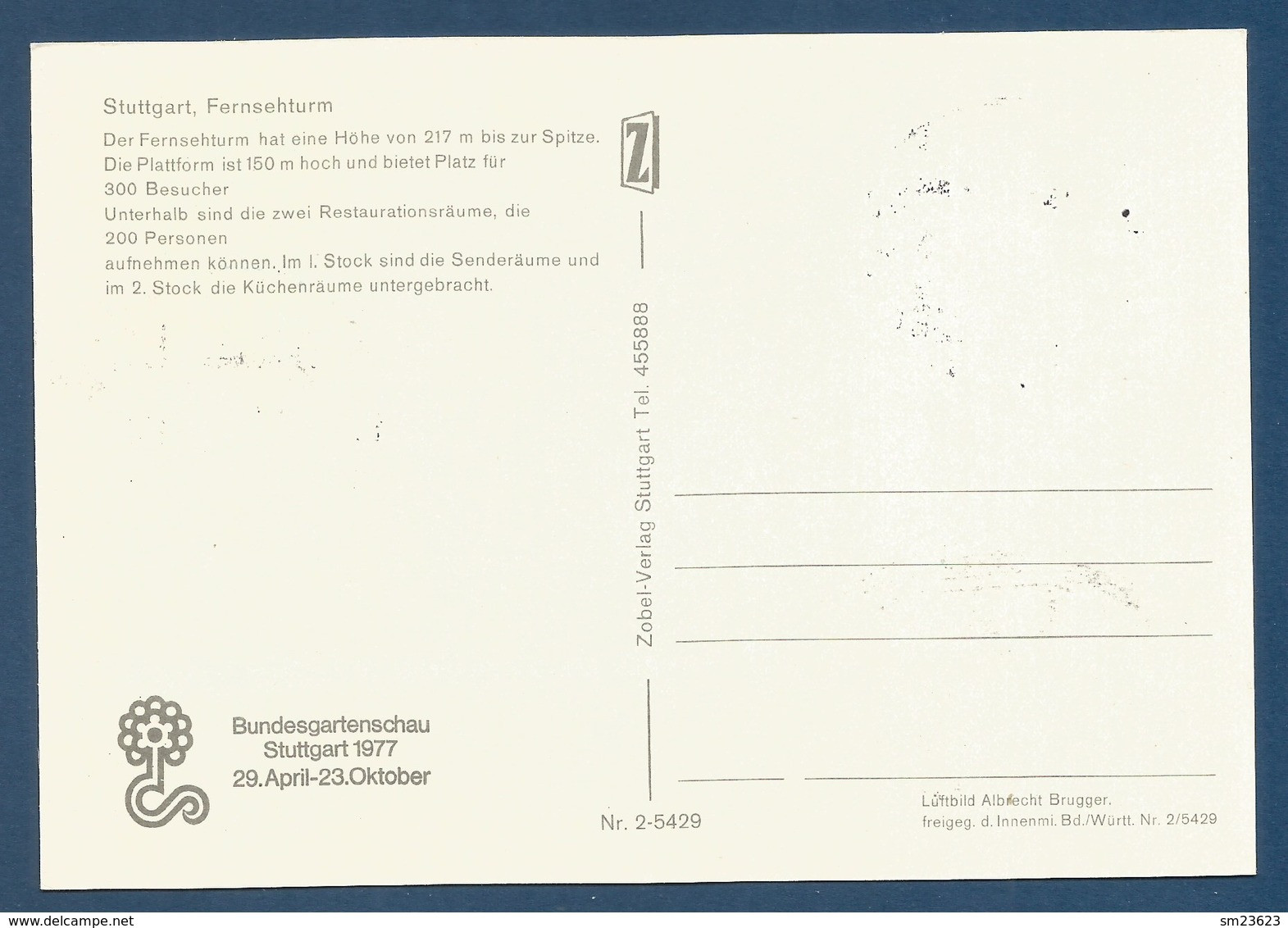 BRD 1965   Mi.Nr. 481, Deutsche Funkausstellung Stuttgart - Maximum Card - Sonder Stempel  Stuttgart 26.10.78 - 1961-1980