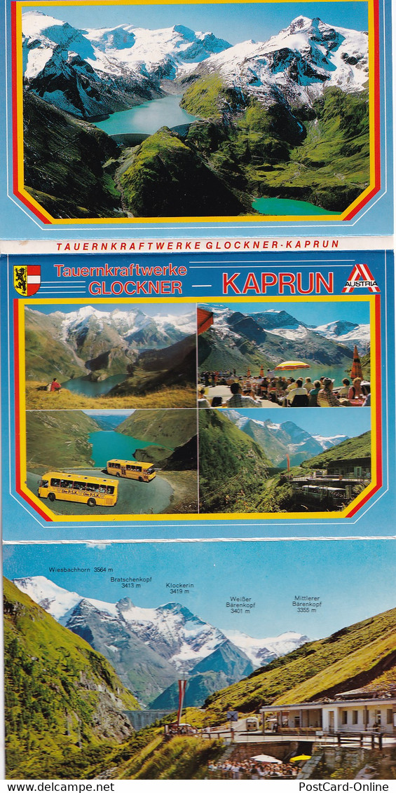 37385 - Salzburg - Kaprun , Glockner , Tauernkraftwerke , 6 Karten - Nicht Gelaufen - Kaprun
