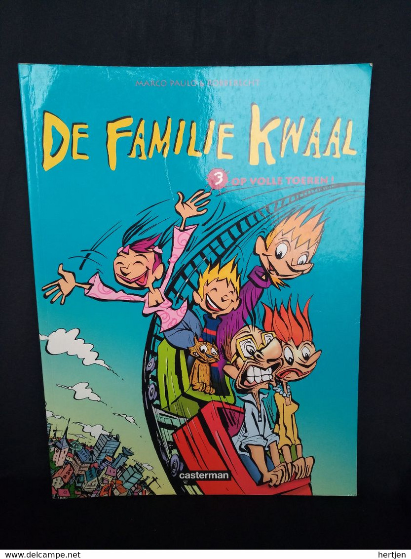 Op Volle Toeren - De Familie Kwaal 3 - Casterman - Sonstige & Ohne Zuordnung