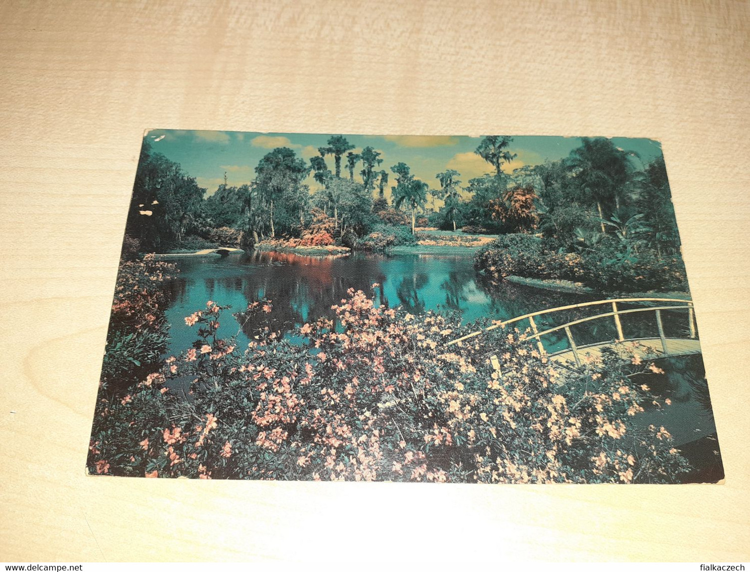 USA, Palm Beach Stamp 1961, Florida, Famous Cypress Gardens - Palm Beach