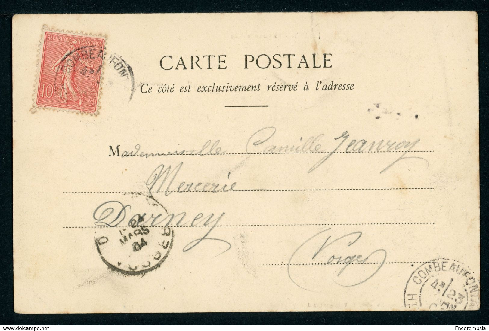 CPA - Carte Postale - France - Jussey - La Grande Rue - 1904 (CP21488OK) - Jussey