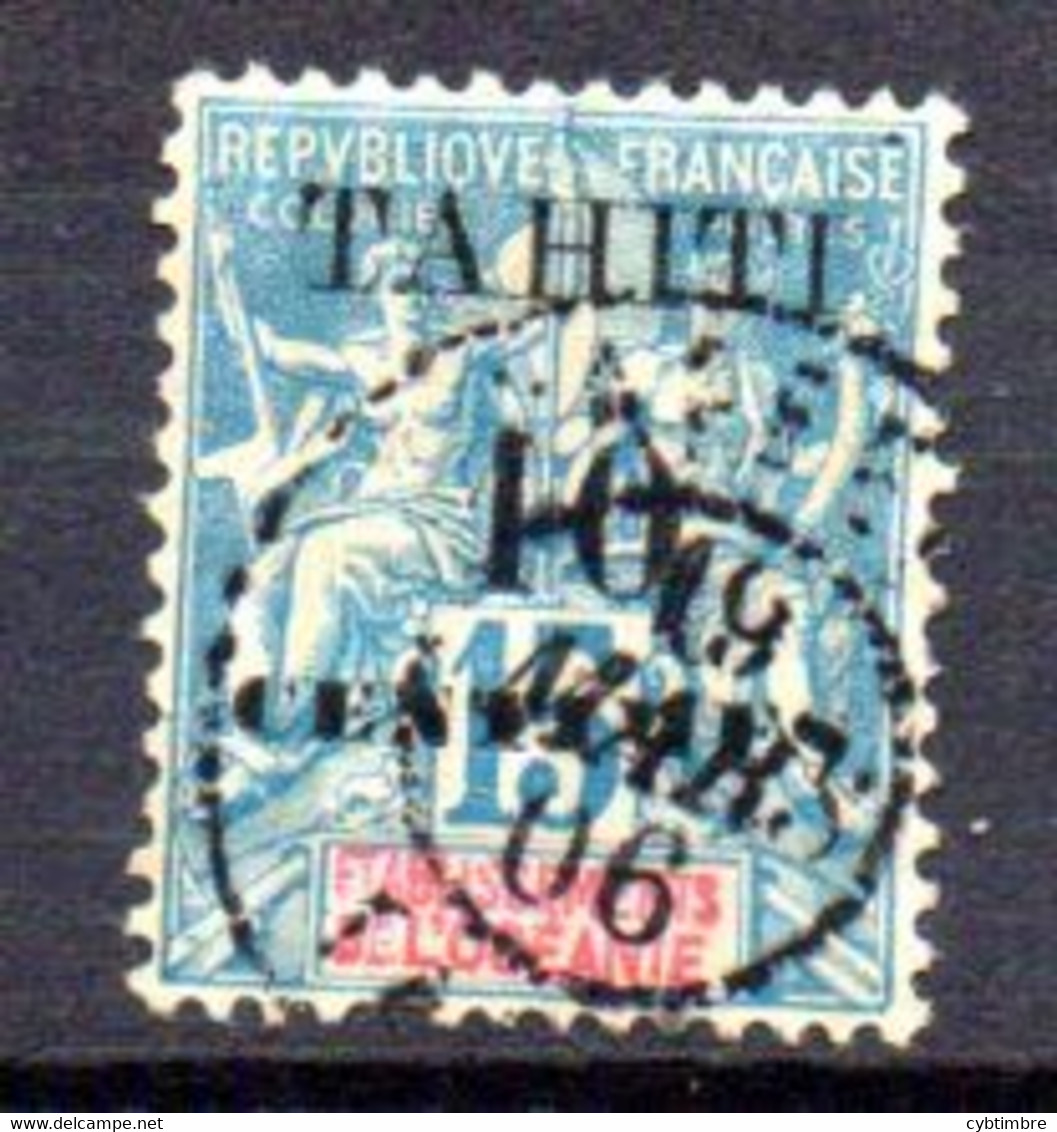Tahiti: Yvert 33 - Used Stamps