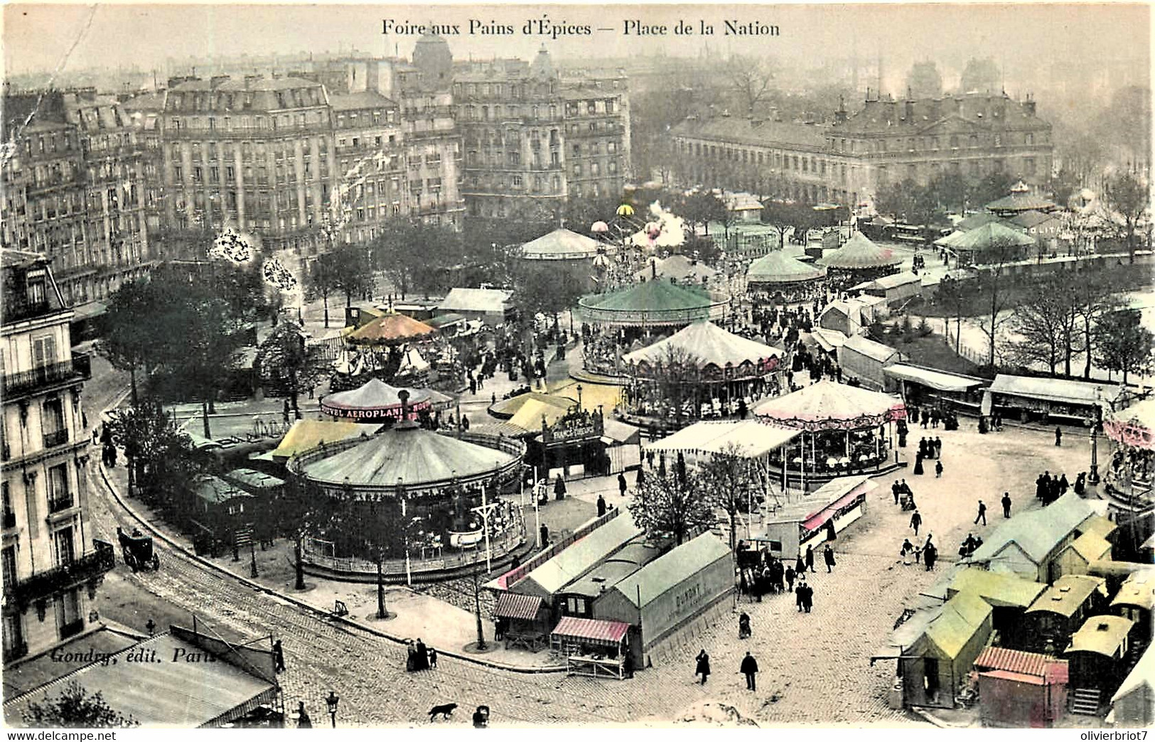 France - 75 -Paris XIe Arr - Foire Aux Pains D' Epices - Place De La Nation - Paris (11)