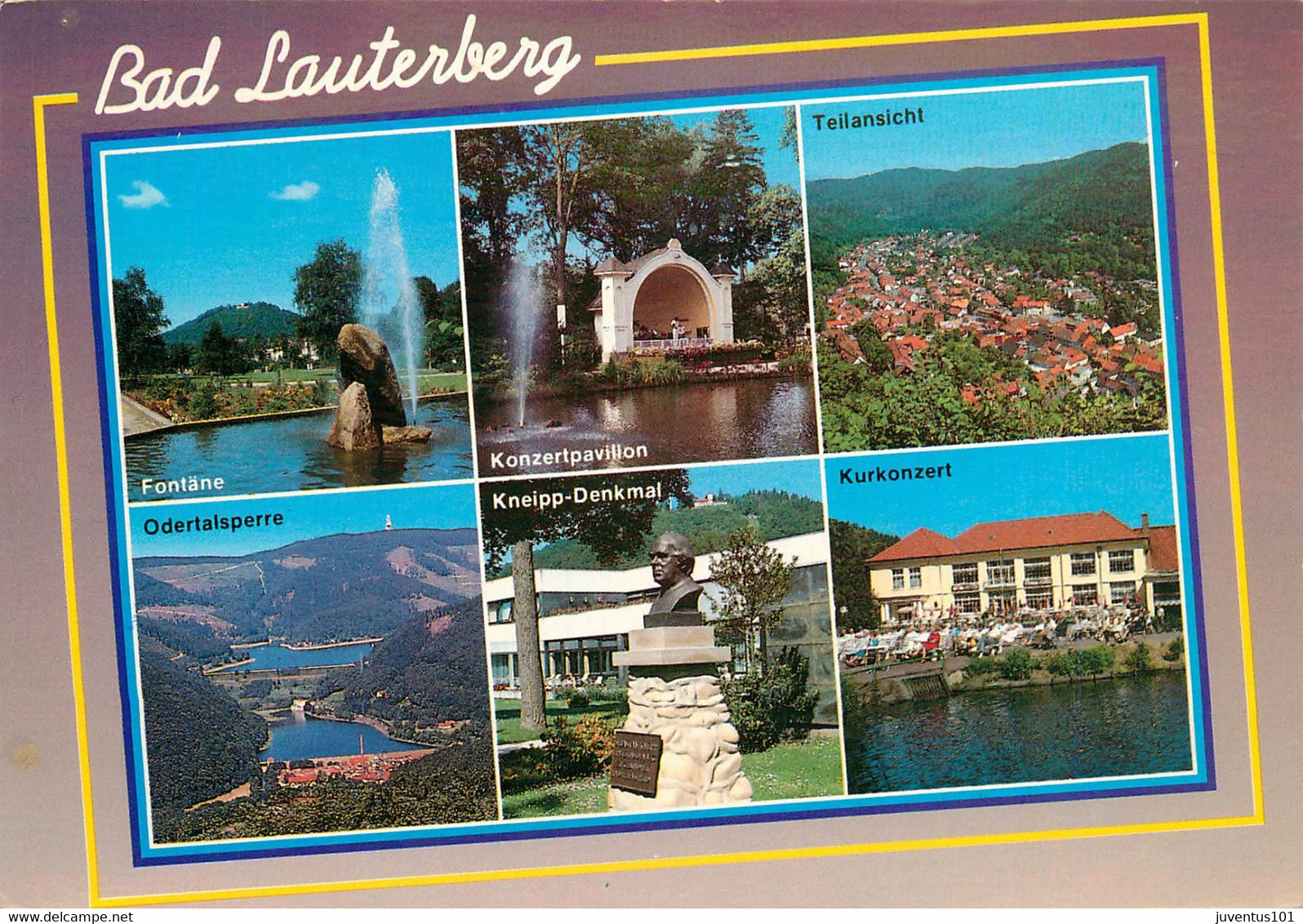 CPSM Bad Lauterberg-Multivues-Timbre    L1772 - Bad Lauterberg