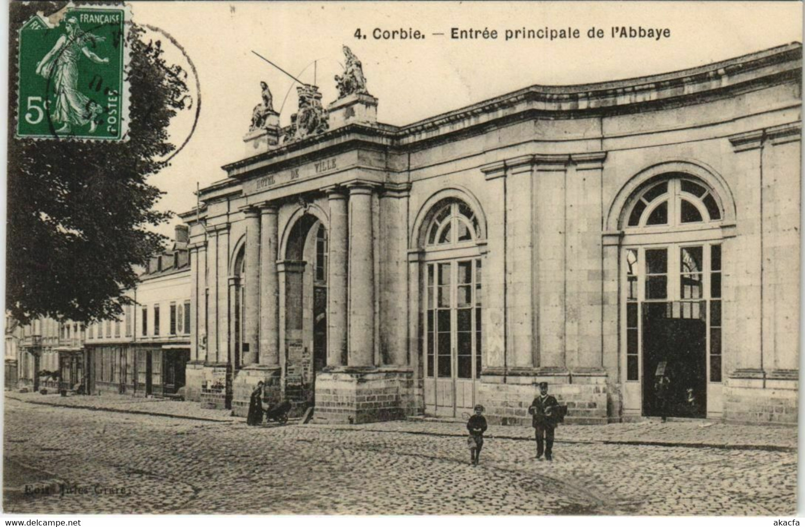 CPA CORBIE Entrée Principale De L'Abbaye (807158) - Corbie