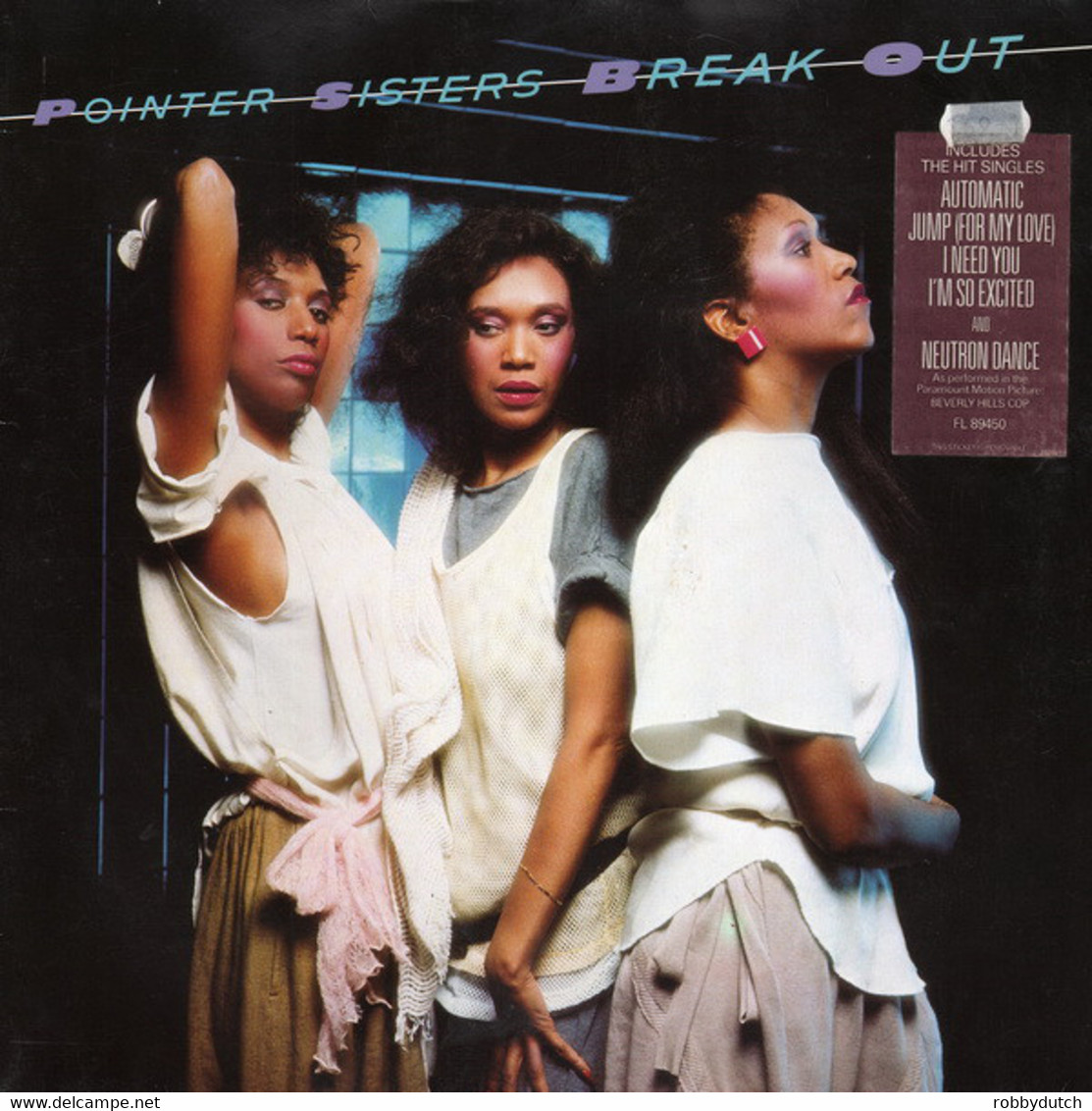 * LP *  POINTER SISTERS - BREAK OUT (incl. I'm So Exited) (Germany 1983) - Soul - R&B