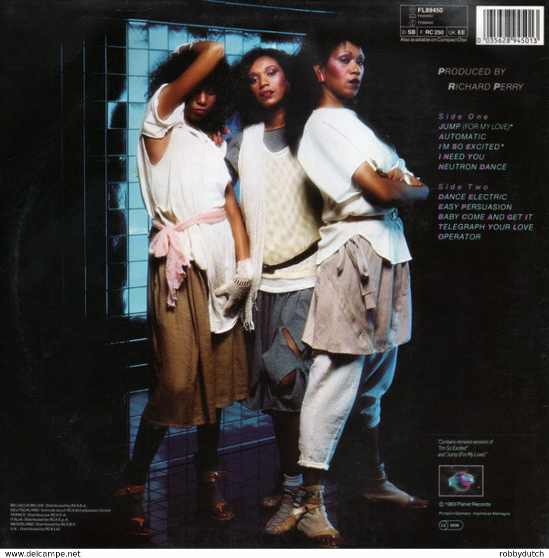 * LP *  POINTER SISTERS - BREAK OUT (incl. I'm So Exited) (Germany 1983) - Soul - R&B