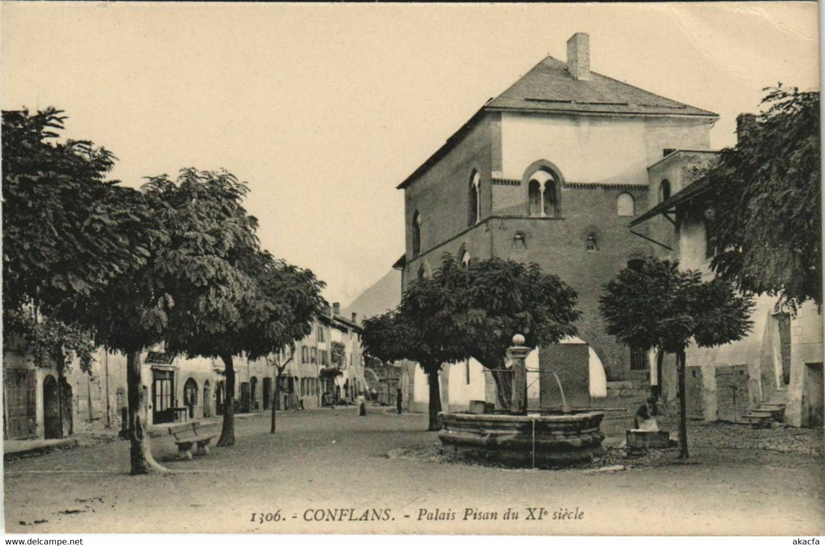 CPA ALBERTVILLE Conflans - Palais Pisan (1192963) - Albertville