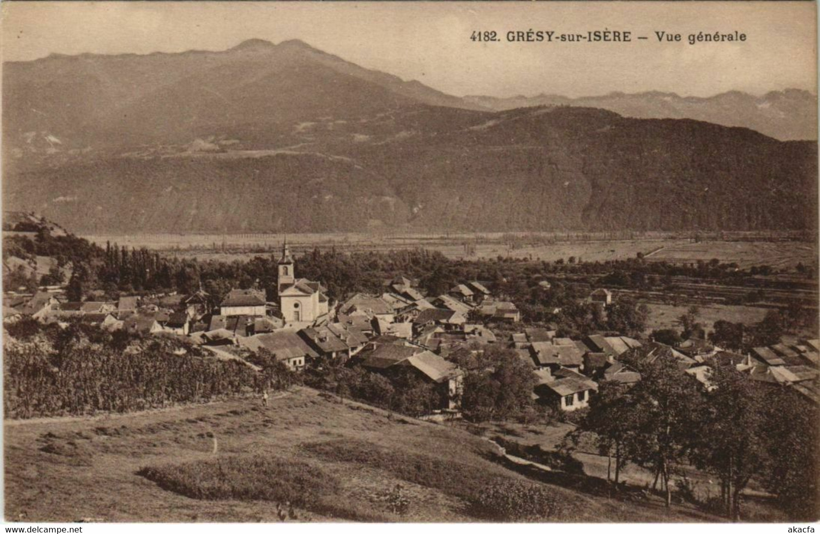 CPA GRESY-sur-ISERE Vue Generale (1193273) - Gresy Sur Isere