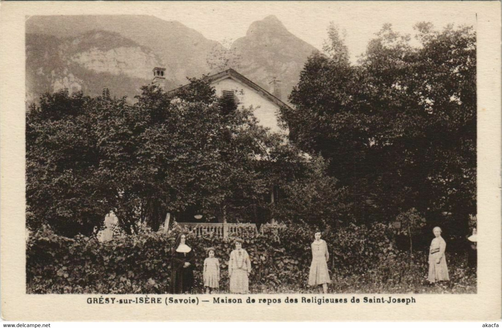CPA GRESY-sur-ISERE Maison De Repos Des Religieuses De Saint-Joseph (1193284) - Gresy Sur Isere