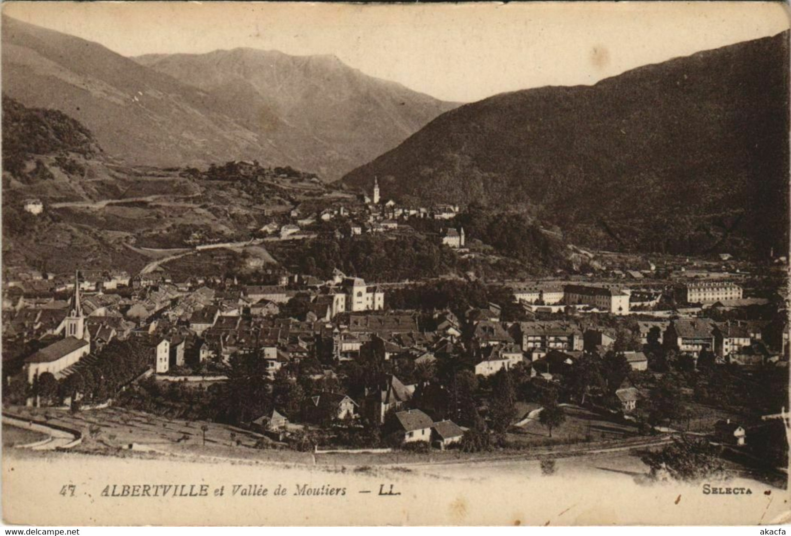 CPA ALBERTVILLE Et Vallee De Moutiers (1193305) - Albertville