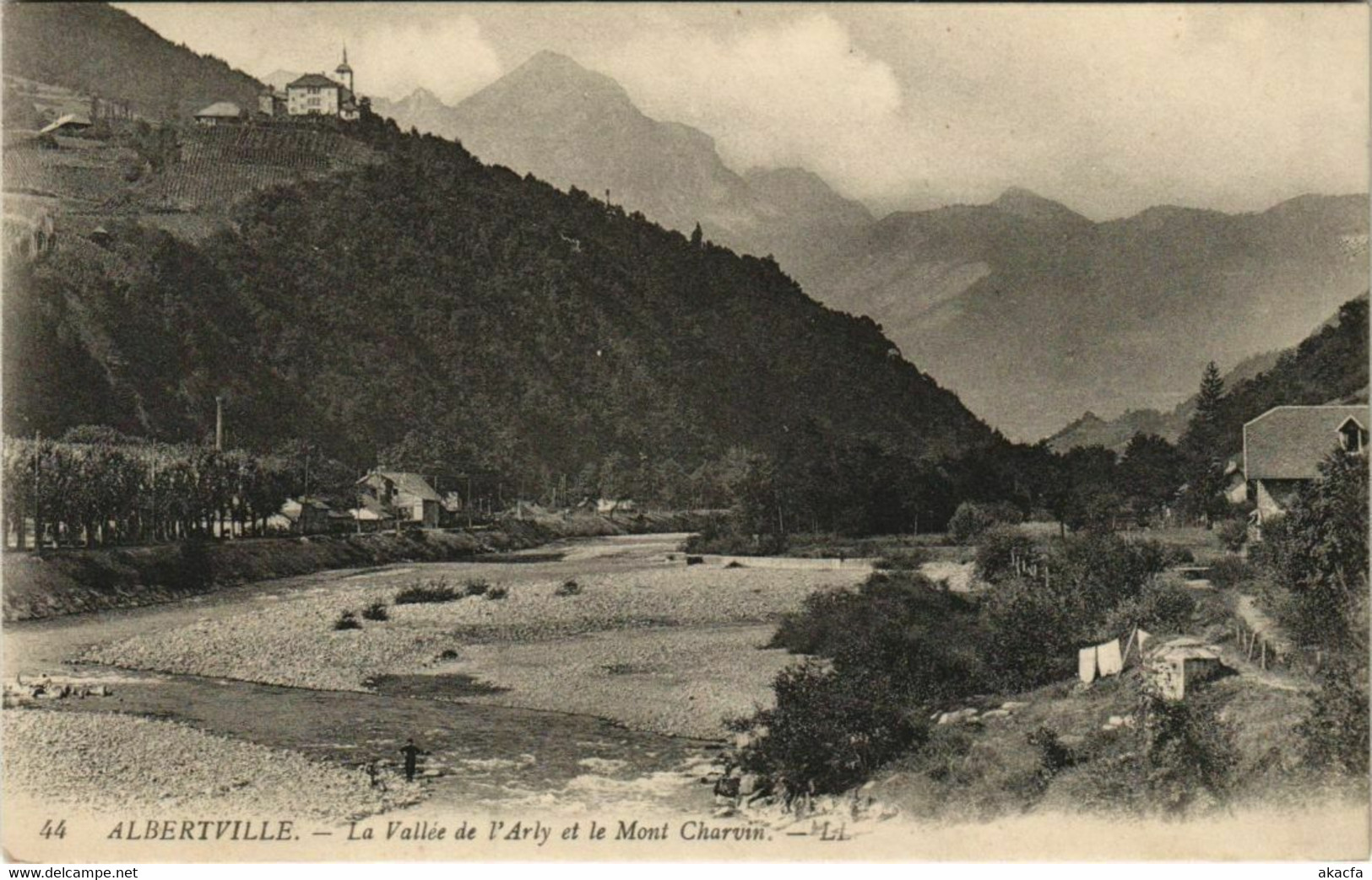 CPA ALBERTVILLE La Vallee De L'Arly Et Le Mont Charvin (1193316) - Albertville