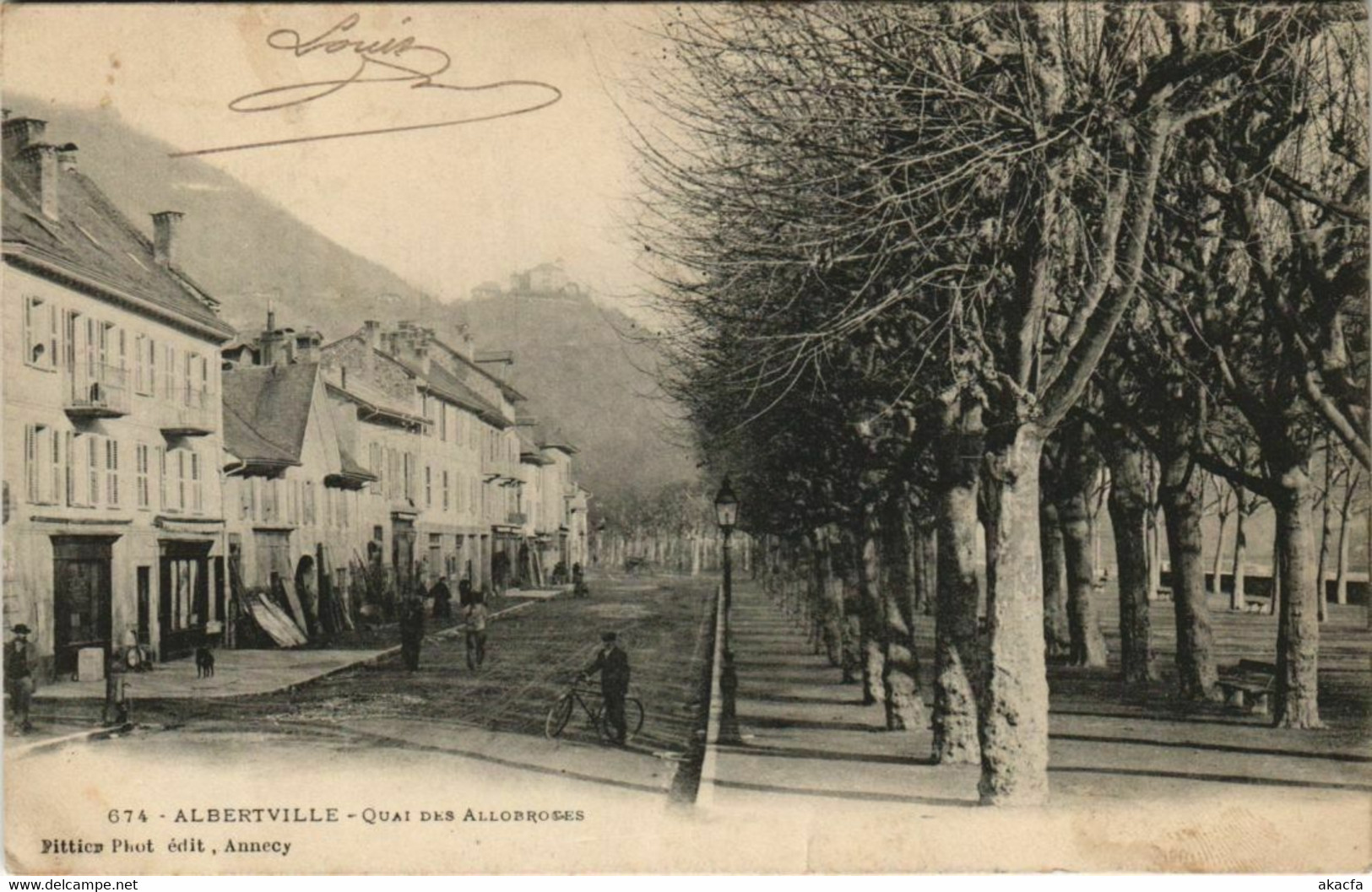 CPA ALBERTVILLE Quai Des Allobroges (1193318) - Albertville