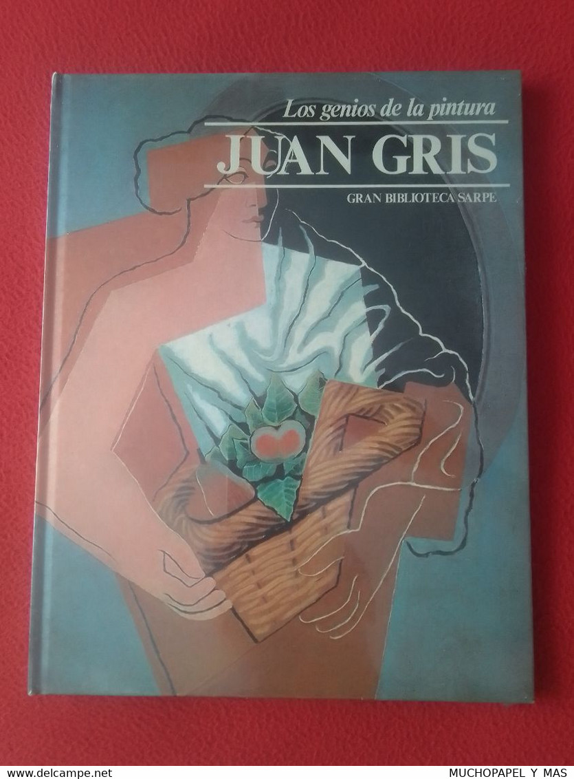 LIBRO PRECINTADO LOS GENIOS DE LA PINTURA GRAN BIBLIOTECA SARPE JUAN GRIS Nº 62, SIN USO, VER FOTOS SPANISH PAINTER VER. - Geschiedenis & Kunst