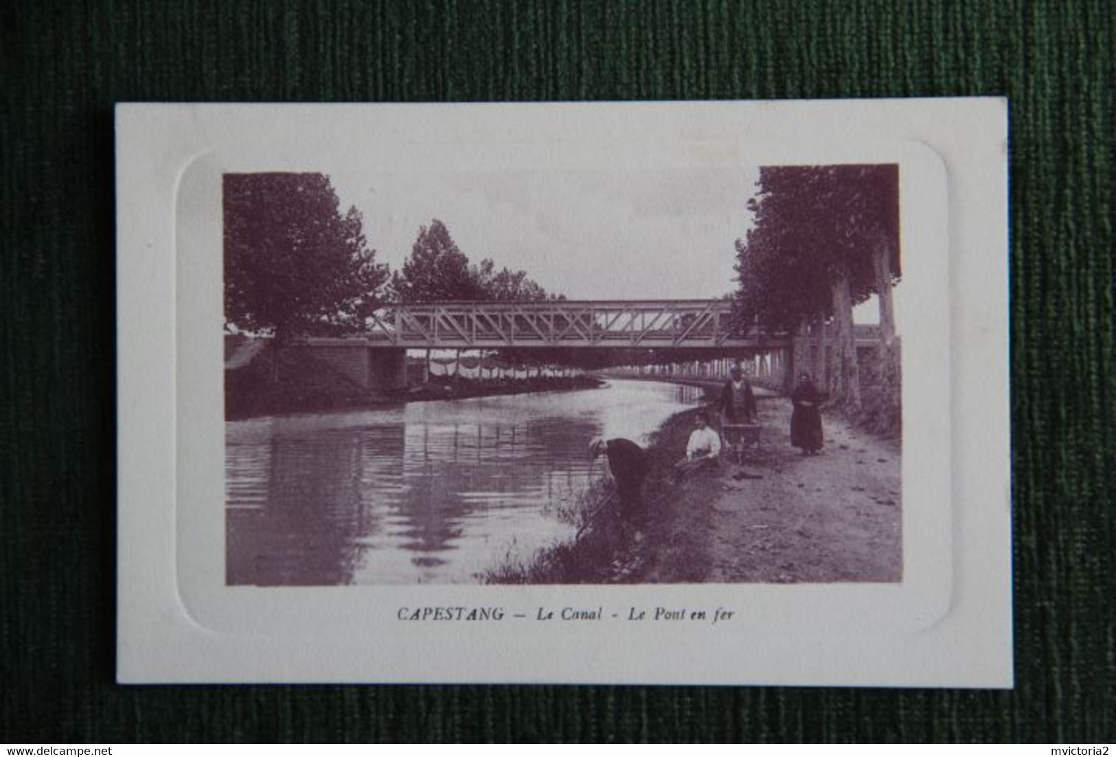 CAPESTANG - Le Canal, Le Pont En Fer - Capestang