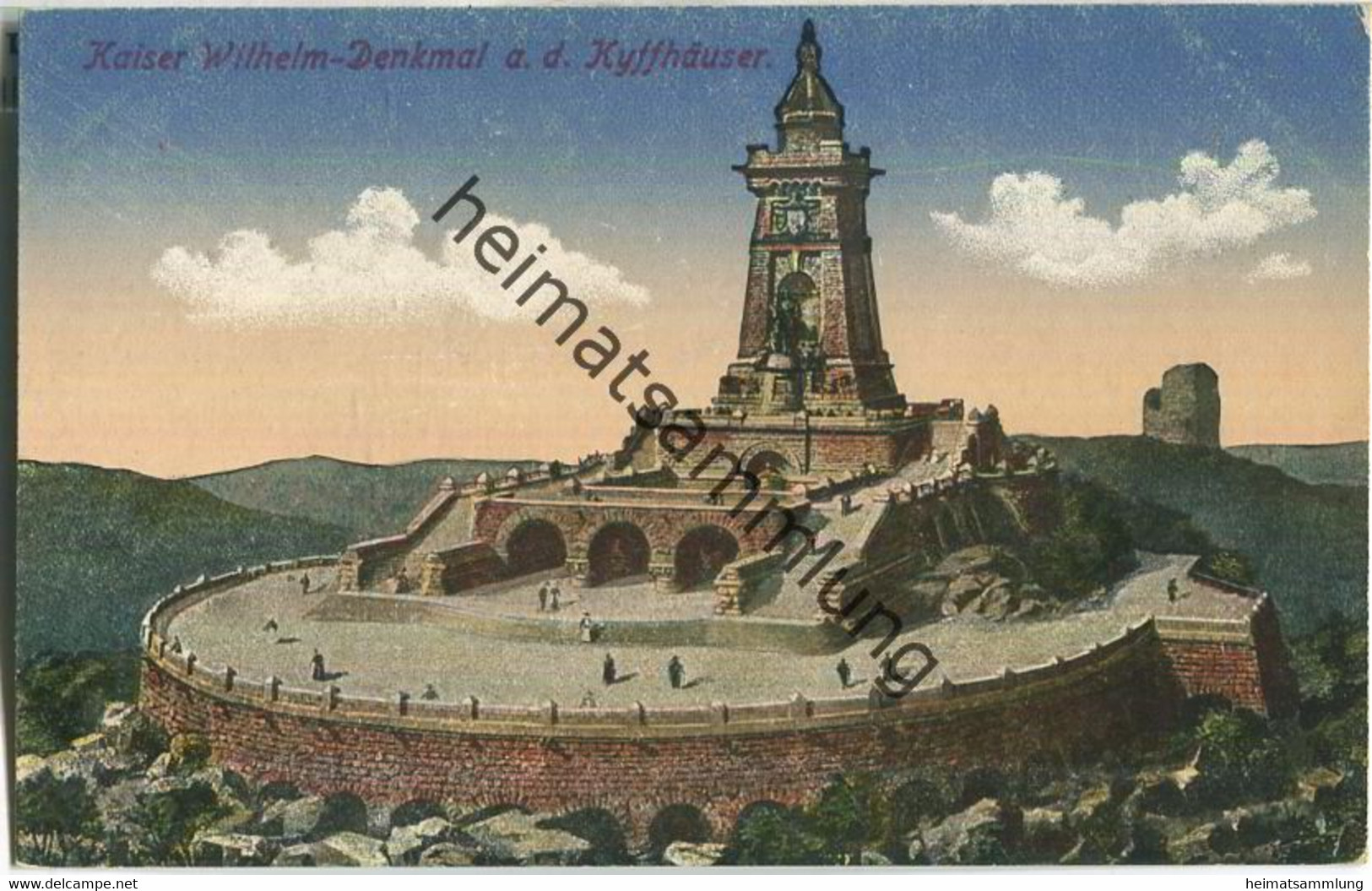 Kaiser Wilhelm-Denkmal Auf Dem Kyffhäuser - Verlag R. Lederbogen Halberstadt - Kyffhäuser