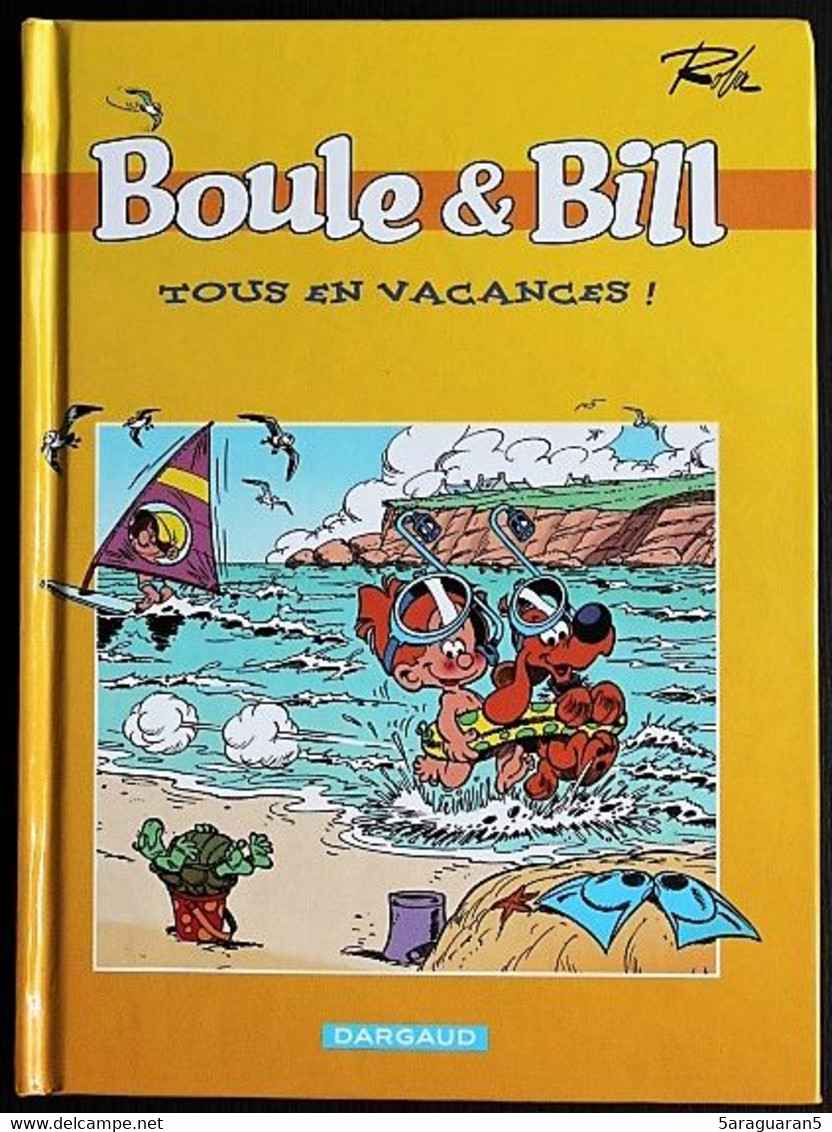 BD BOULE ET BILL - HS - Tous En Vacances ! - Rééd. Petit Format Publicitaire Total 2009 - Boule Et Bill