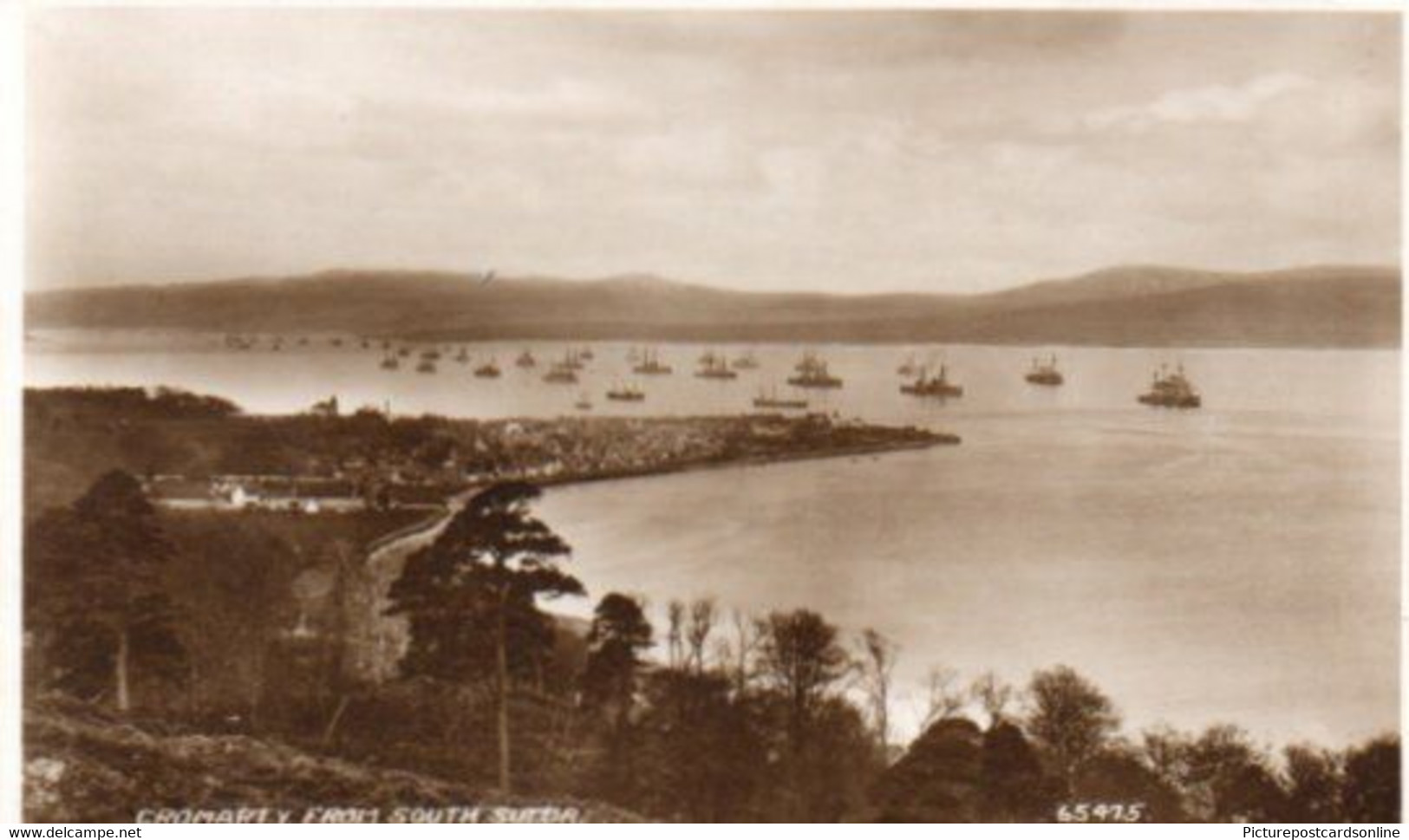 CROMARTY FROM SOUTH SUTORS OLD R/P POSTCARD SCOTLAND - Ross & Cromarty