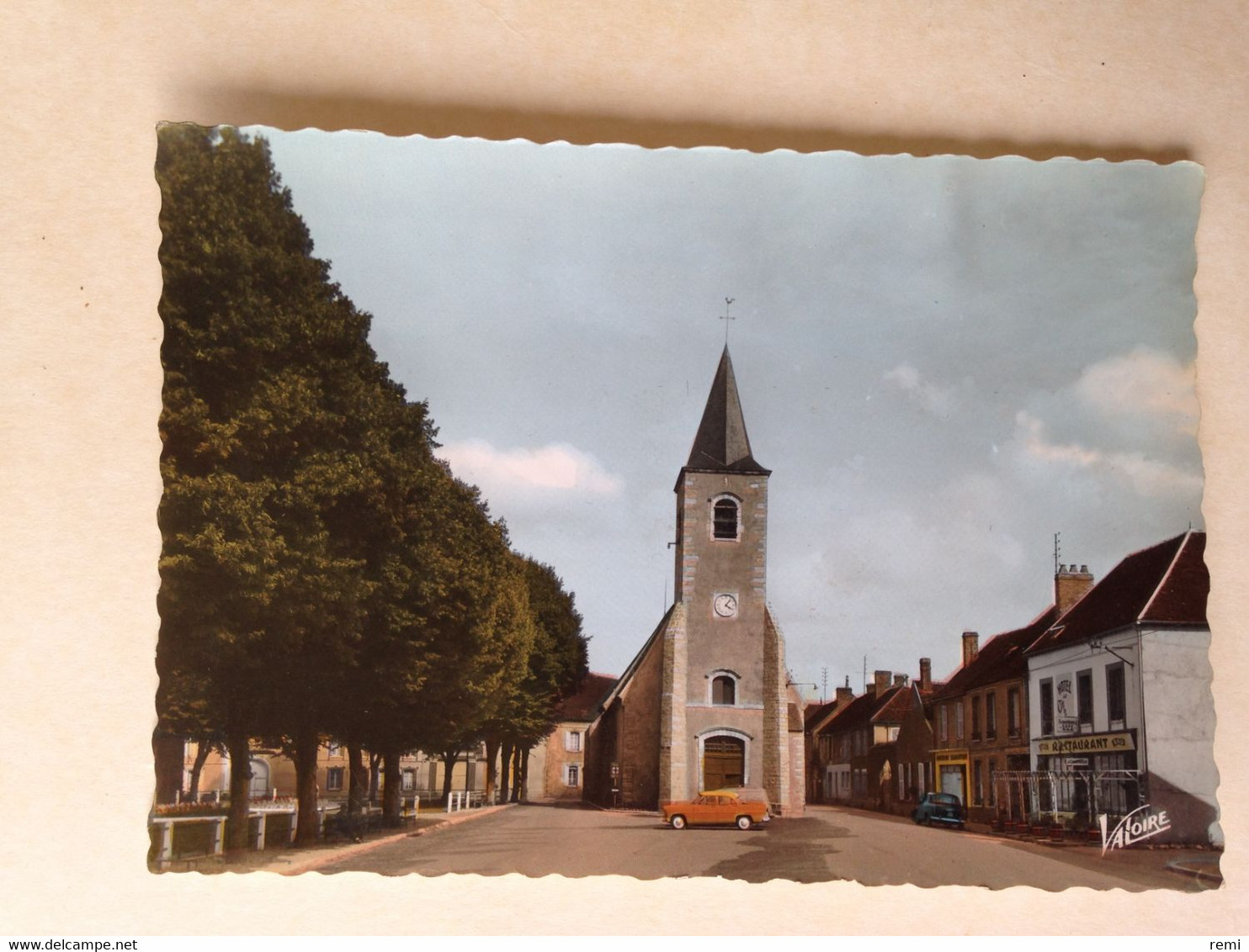 89 VERON L'Eglise Du Village 403 Peugeot Ariane SIMCA - Veron