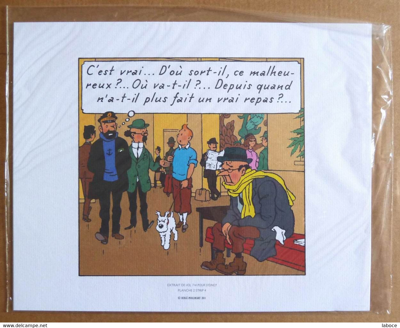 HERGE 3 EX LIBRIS TINTIN VOL 714 POUR SYDNEY - Illustratoren G - I