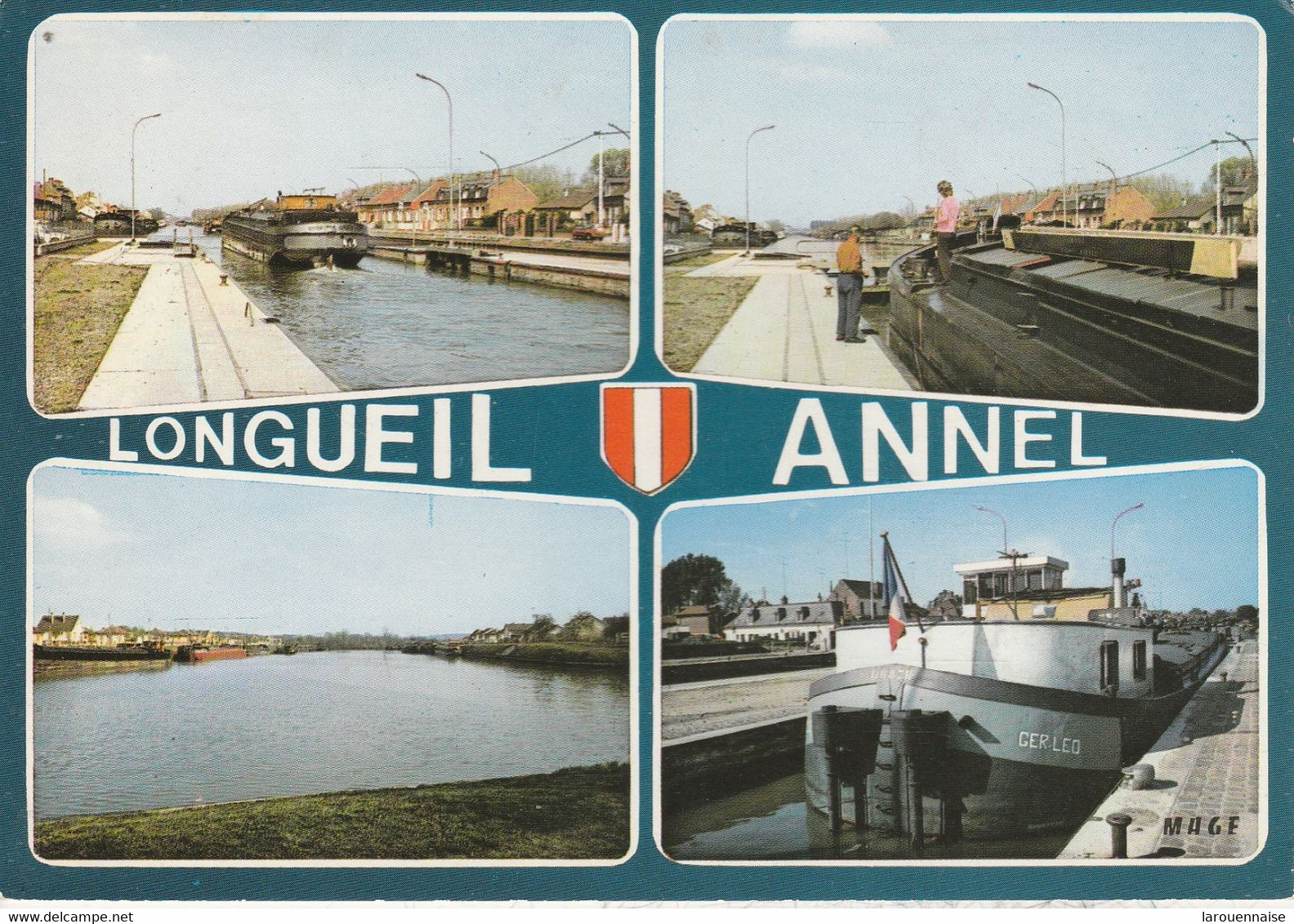 Batellerie - 60 - LONGUEIL ANNEL - Multivues - Longueil Annel