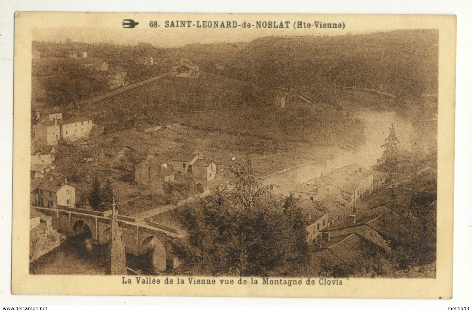 87/ CPA - Saint Léonard De Noblat - Vallée De La Vienne - Saint Leonard De Noblat