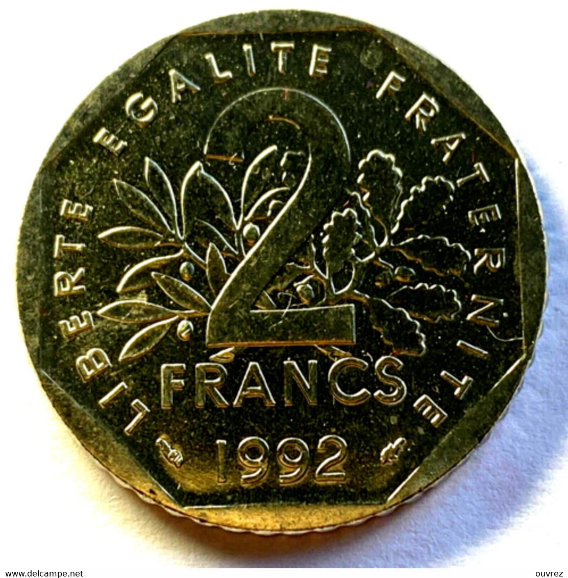 2  FRANCS  1992 - Autres – Europe