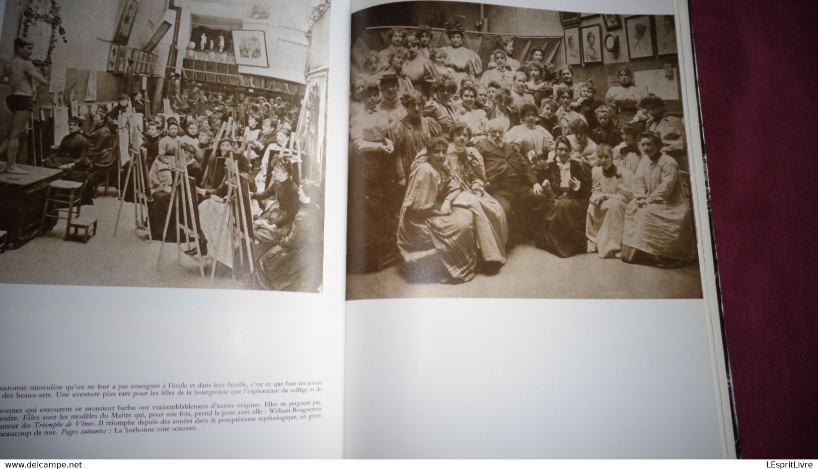 LE LIVRE DE PARIS 1900 Photographies Régionalisme Commerce Transports Attelage Métiers Cirque Moulin Rouge Montmartre