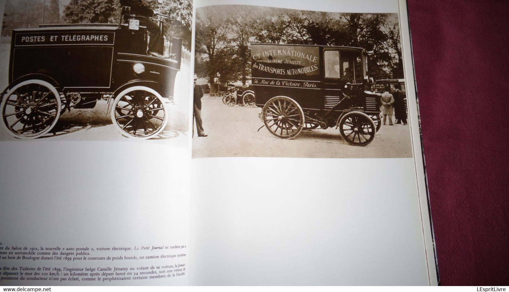 LE LIVRE DE PARIS 1900 Photographies Régionalisme Commerce Transports Attelage Métiers Cirque Moulin Rouge Montmartre