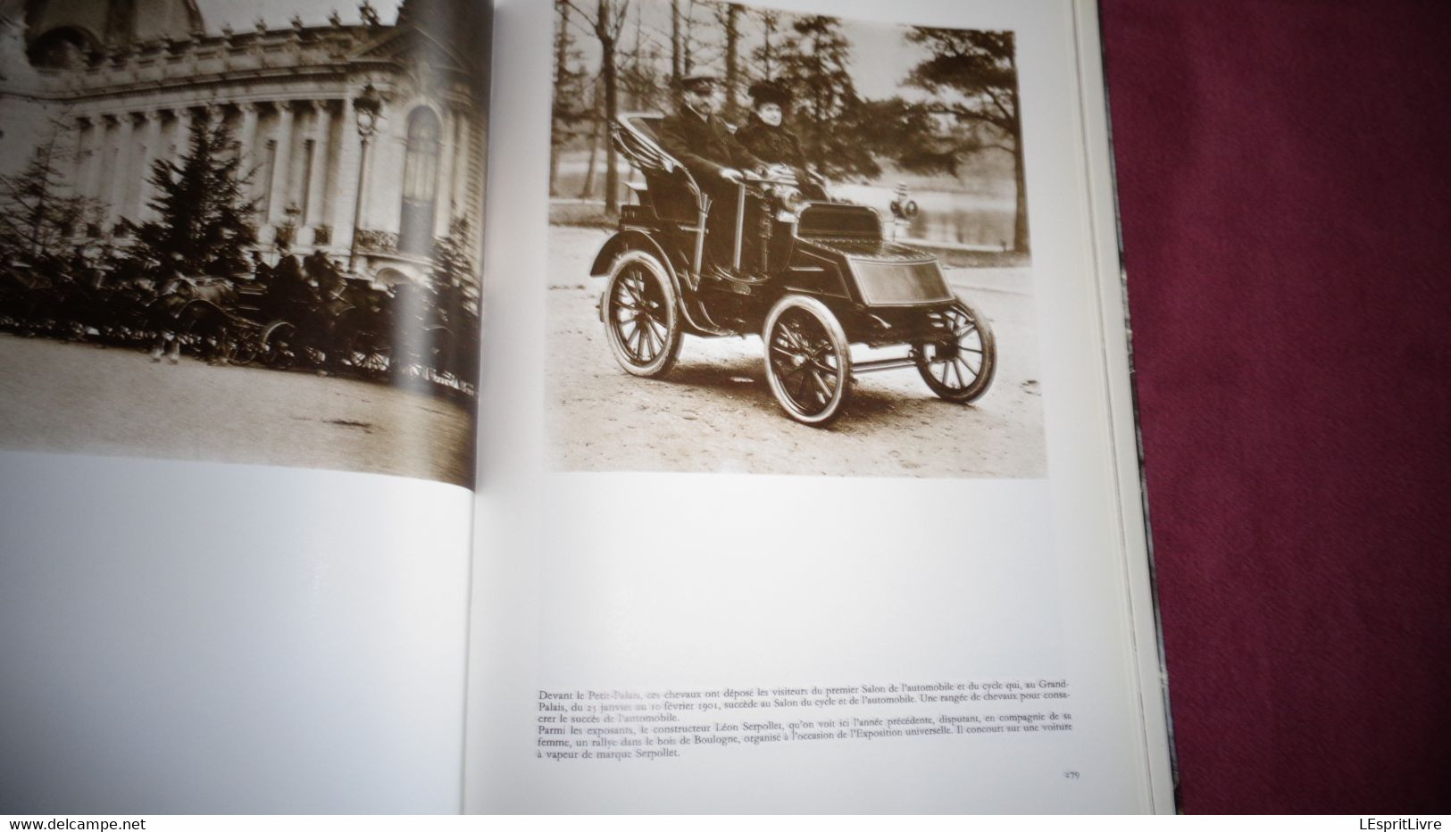 LE LIVRE DE PARIS 1900 Photographies Régionalisme Commerce Transports Attelage Métiers Cirque Moulin Rouge Montmartre