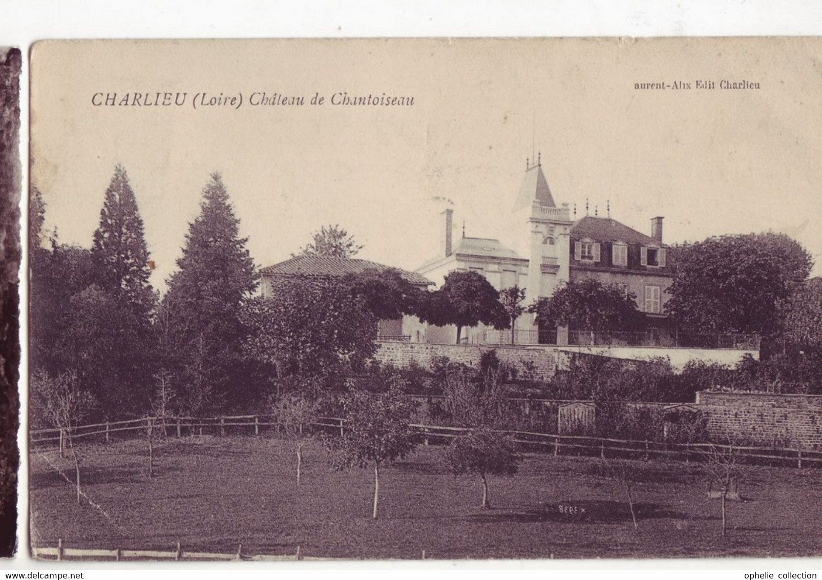 Loire - Charlieu - Le Château -de Chantoiseau - 1122 - Charlieu