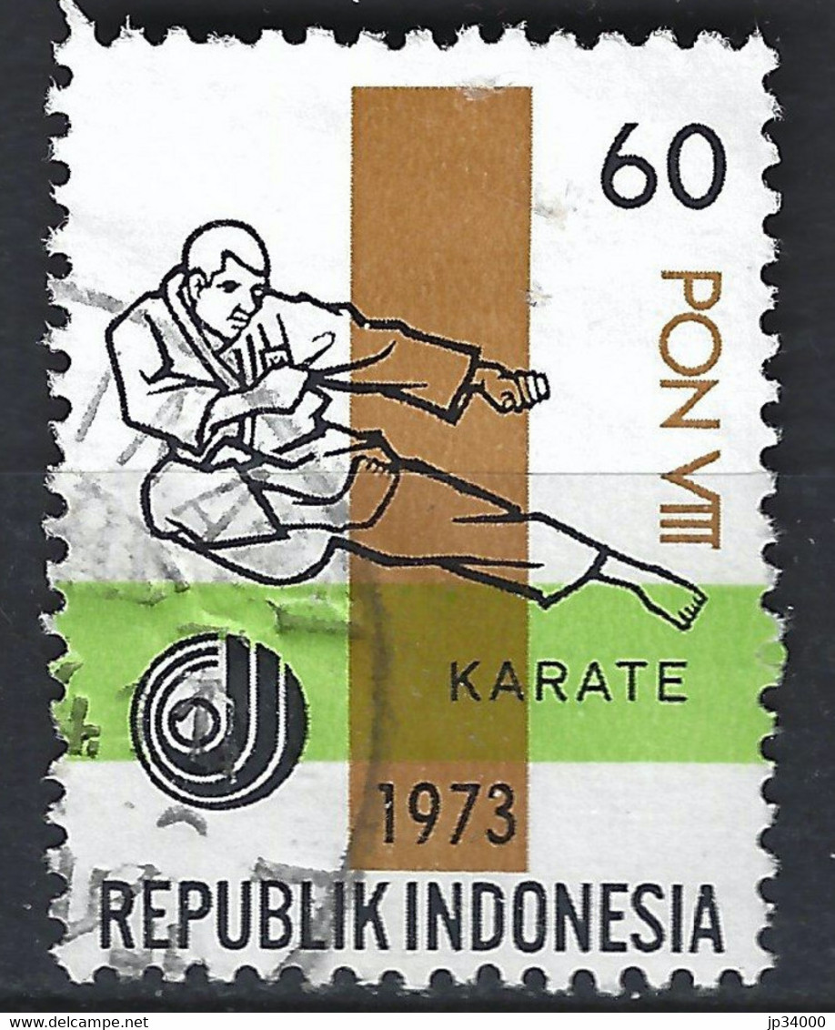 INDONESIE,arts Martiaux, Karaté,  Yvert N° 660  1 Valeur Oblitérée - Zonder Classificatie