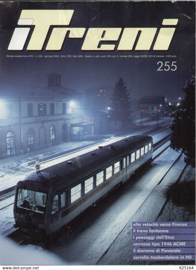 Magazine I TRENI Gennaio 2004 N. 255 - I Paesaggi Dell'Etna - En Italien - Sin Clasificación