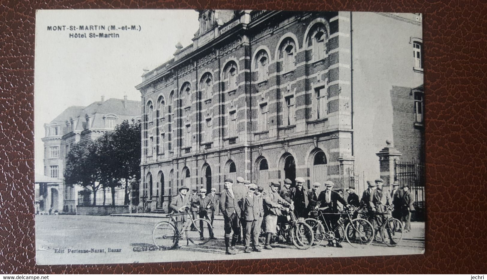 Mont St Martin , Hotel St Martin , Cyclistes - Mont Saint Martin