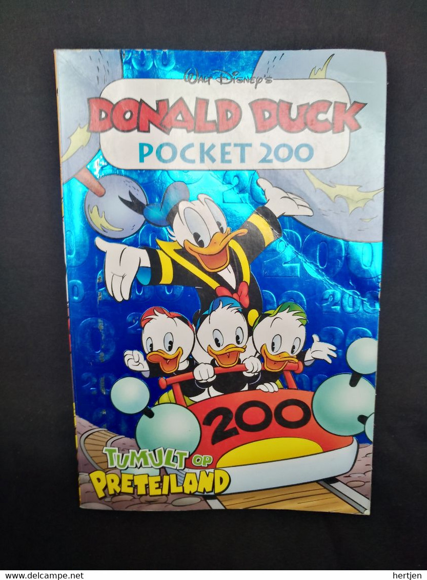 Tumult Op Preteiland - Donald Duck Pocket 200 - Walt Disney - Donald Duck