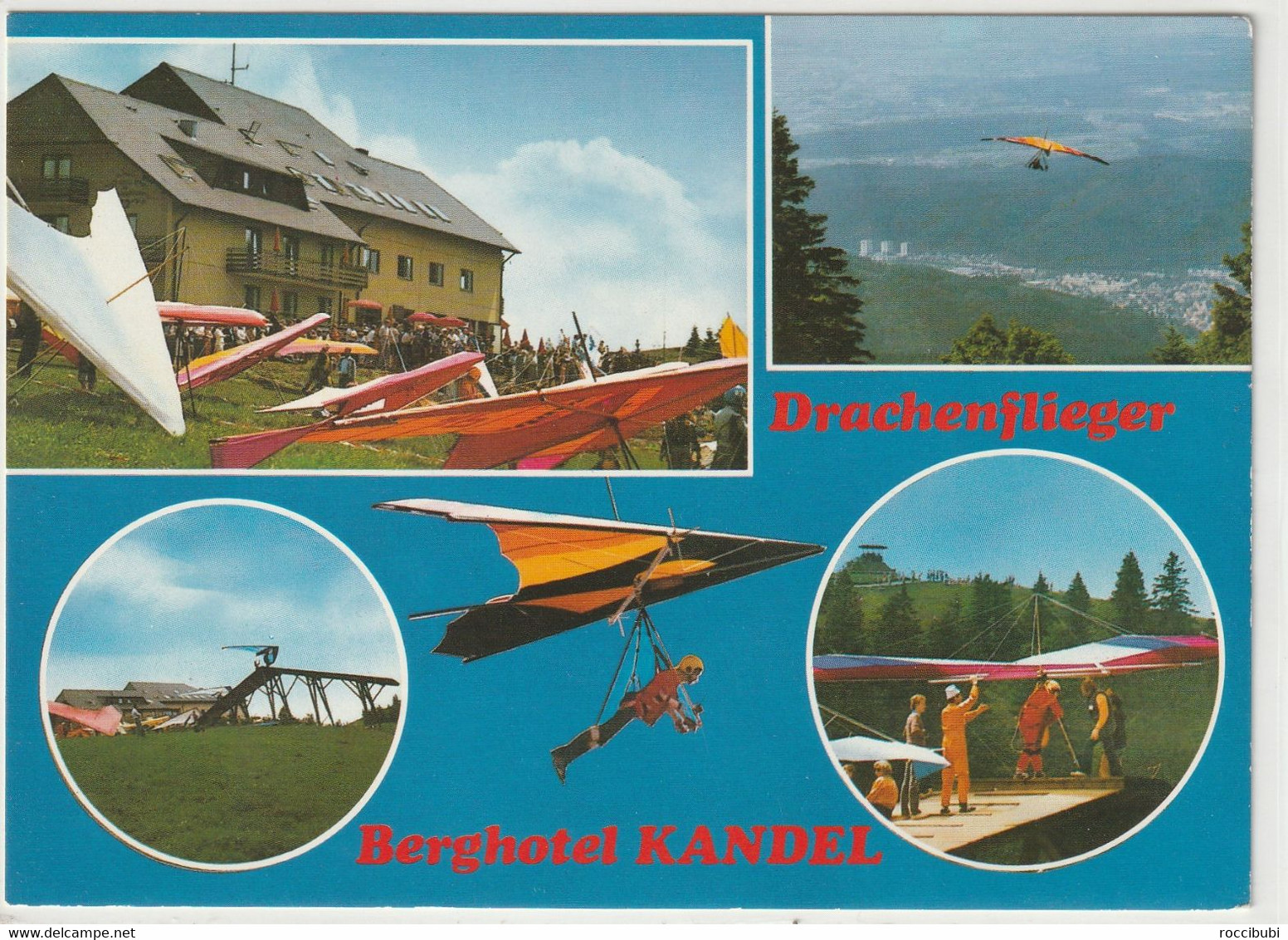 St. Peter, Berghotel "Kandel", Drachenflieger, Baden-Württemberg - St. Peter