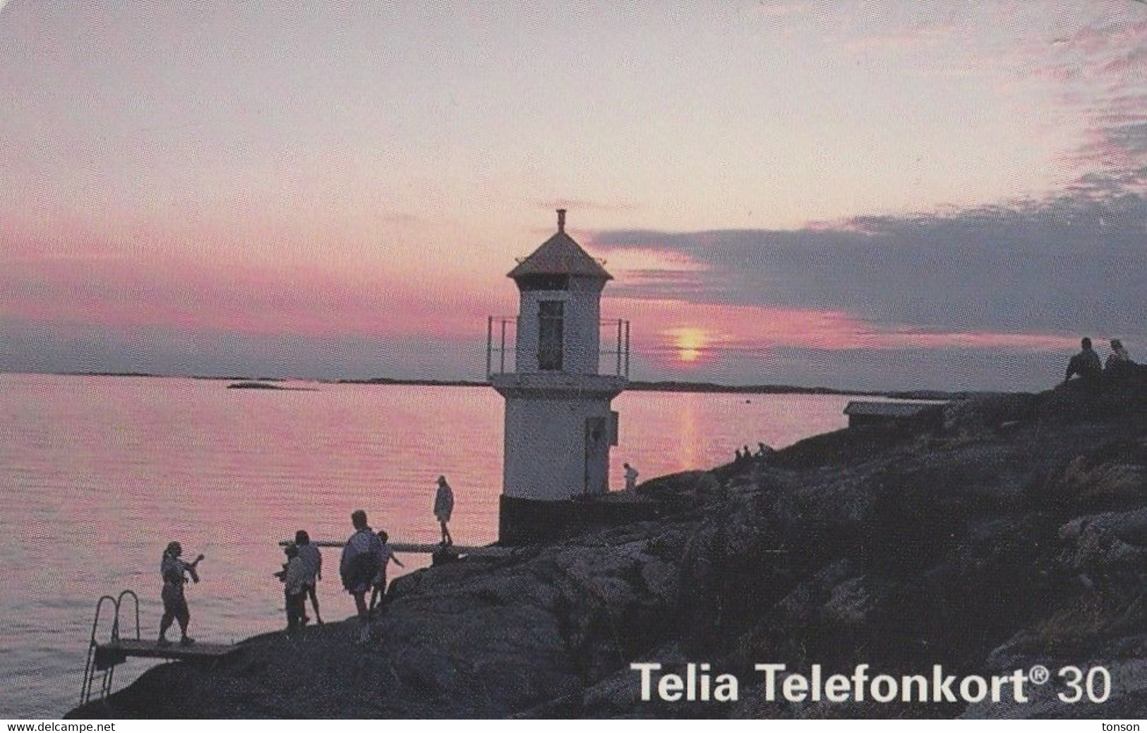Sweden, 30.023, Mollösund, Lighthouse, 2 Scans. - Faros