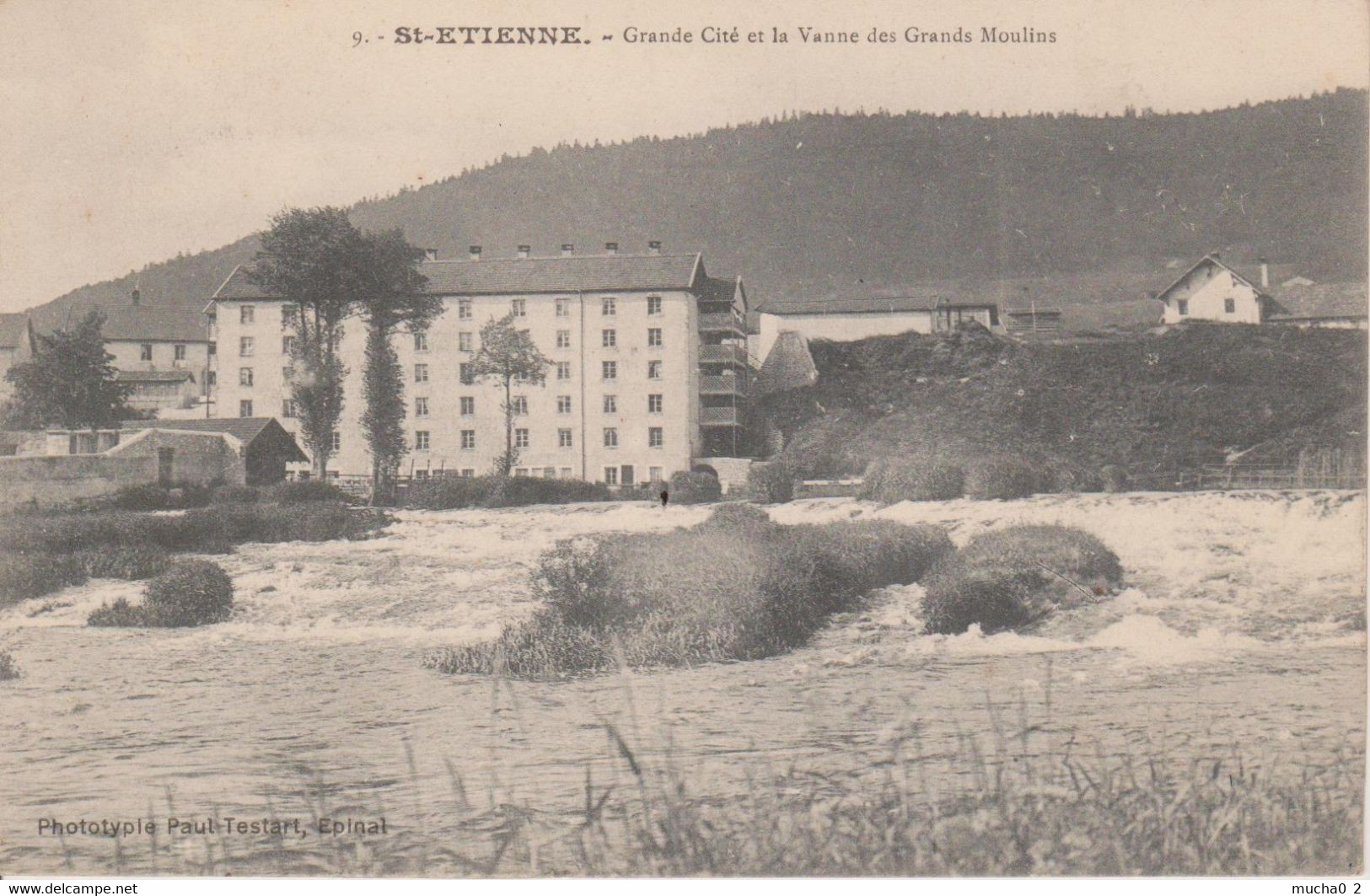 88 - SAINT ETIENNE - GRANDE CITE ET LA VANNE DES GRANDS MOULINS - Saint Etienne De Remiremont