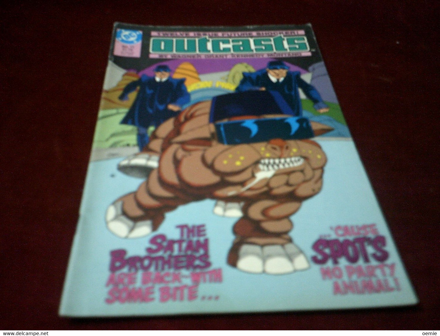 OUTCASTS    N° 11 AUG 88 - DC